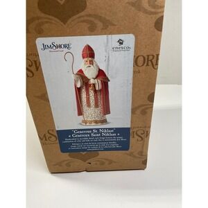 Jim Shore Heartwood Creek Generous St. Niklaas Belgian Santa Figurine 6006641
